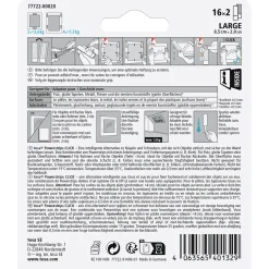 Tesa zelfklevende strip Powerstrips CLICK Combo 16x2 stuks Large