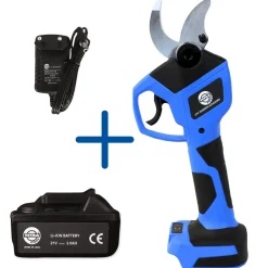 TETRA Tools Elektronische Snoeischaar – Incl. 21v Lithium Accu En Koffer