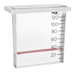 TFA Dostmann Tfa Regenmeter/neerslagmeter - Transparant - Kunststof - 20.3 Cm