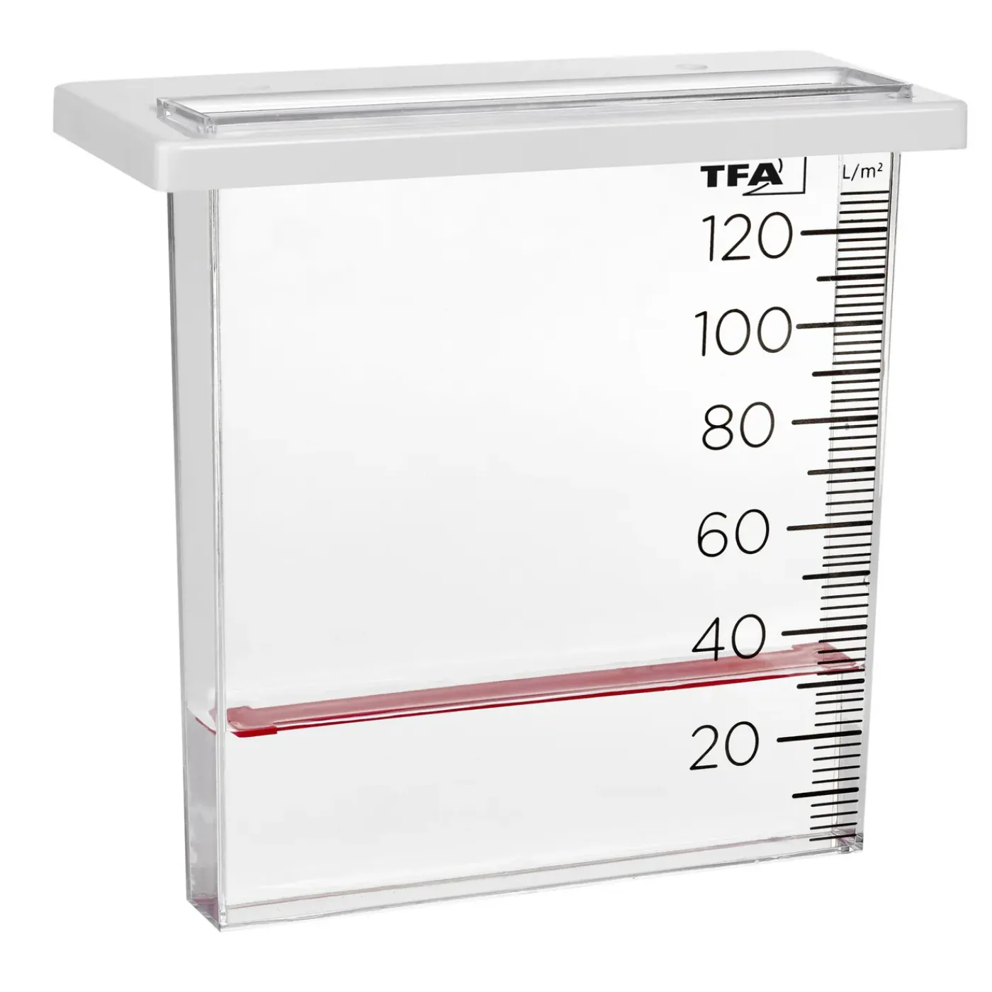 TFA Dostmann Tfa Regenmeter/neerslagmeter - Transparant - Kunststof - 20.3 Cm