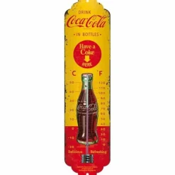 Tfa Thermometer - Binnen En Buiten - Metaal - Xl - Geel - 28 Cm
