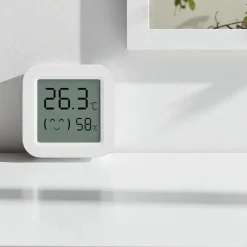 Smartlife Domotica Thermometer En Hygrometer Voor Binnenklimaat Met Real Time Monitoring En App Bediening