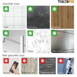 Tiger lijm voor Fix accessoires