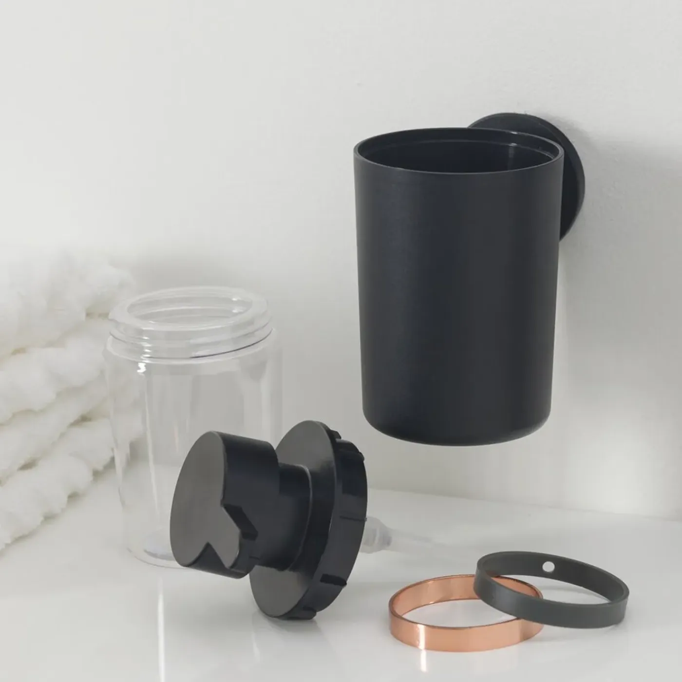 Tiger Urban zeepdispenser 180ml zwart