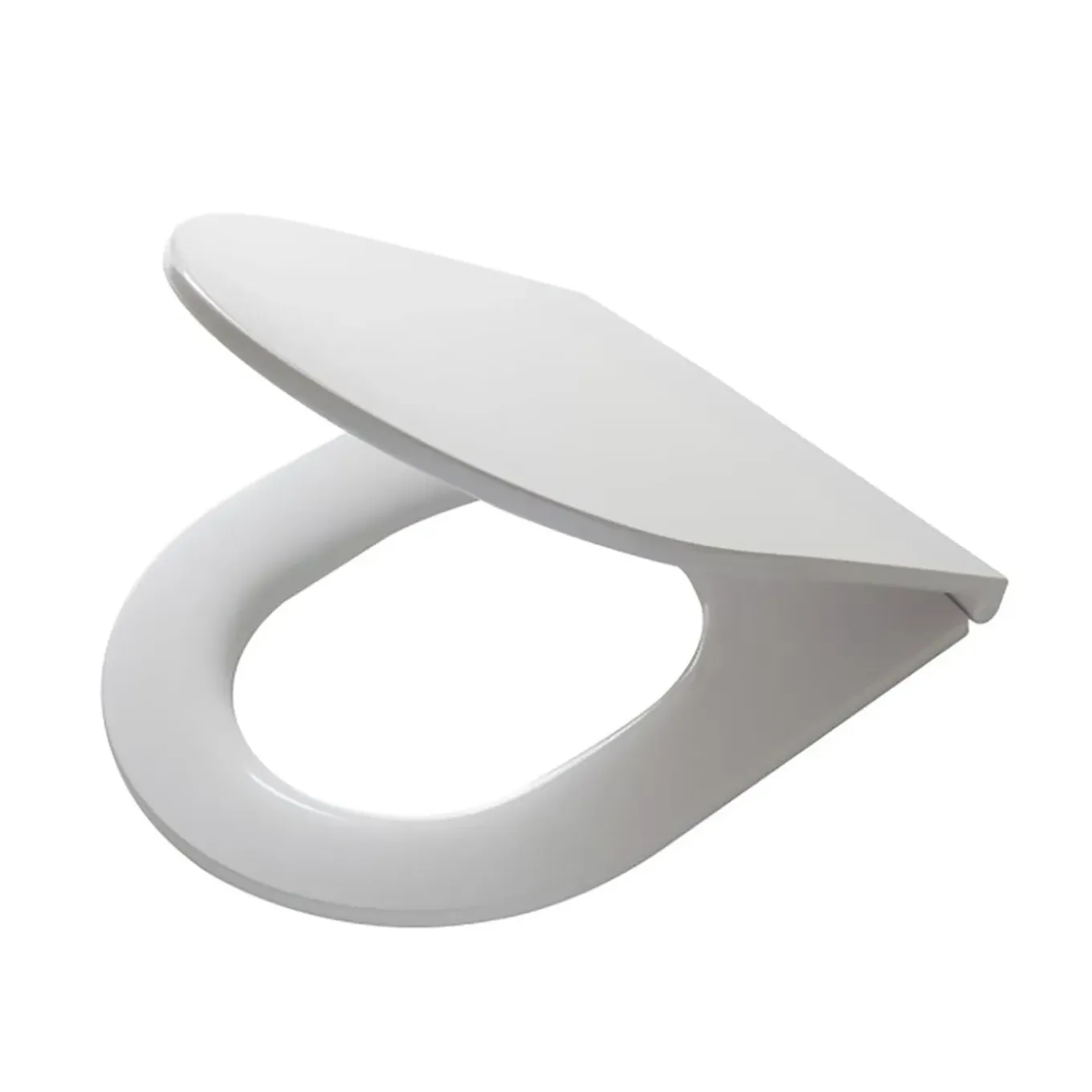 Tiger WC-bril Elvas - Duroplast - D-vorm - Softclose - Verstelbaar - Quick Release - Wit