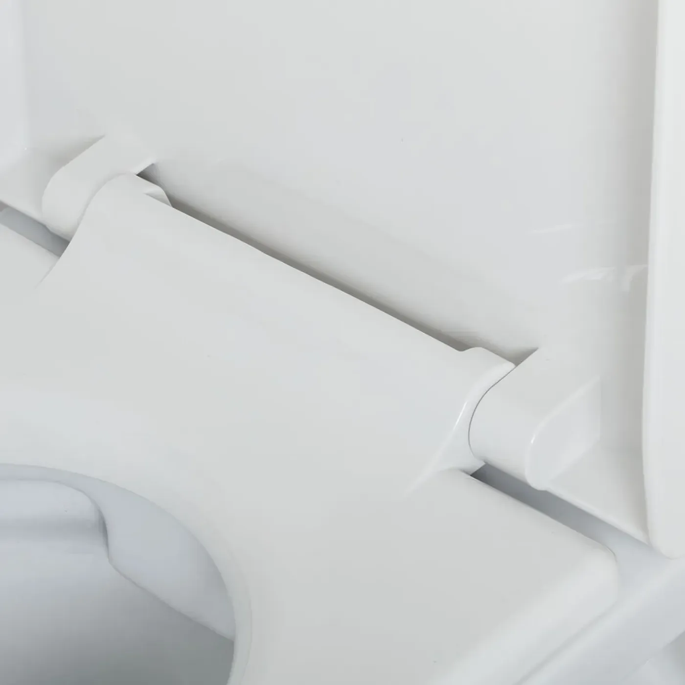 Tiger WC-bril Stax - Thermoplastisch - D-vorm - Softclose - Verstelbaar - Quick Release - Wit
