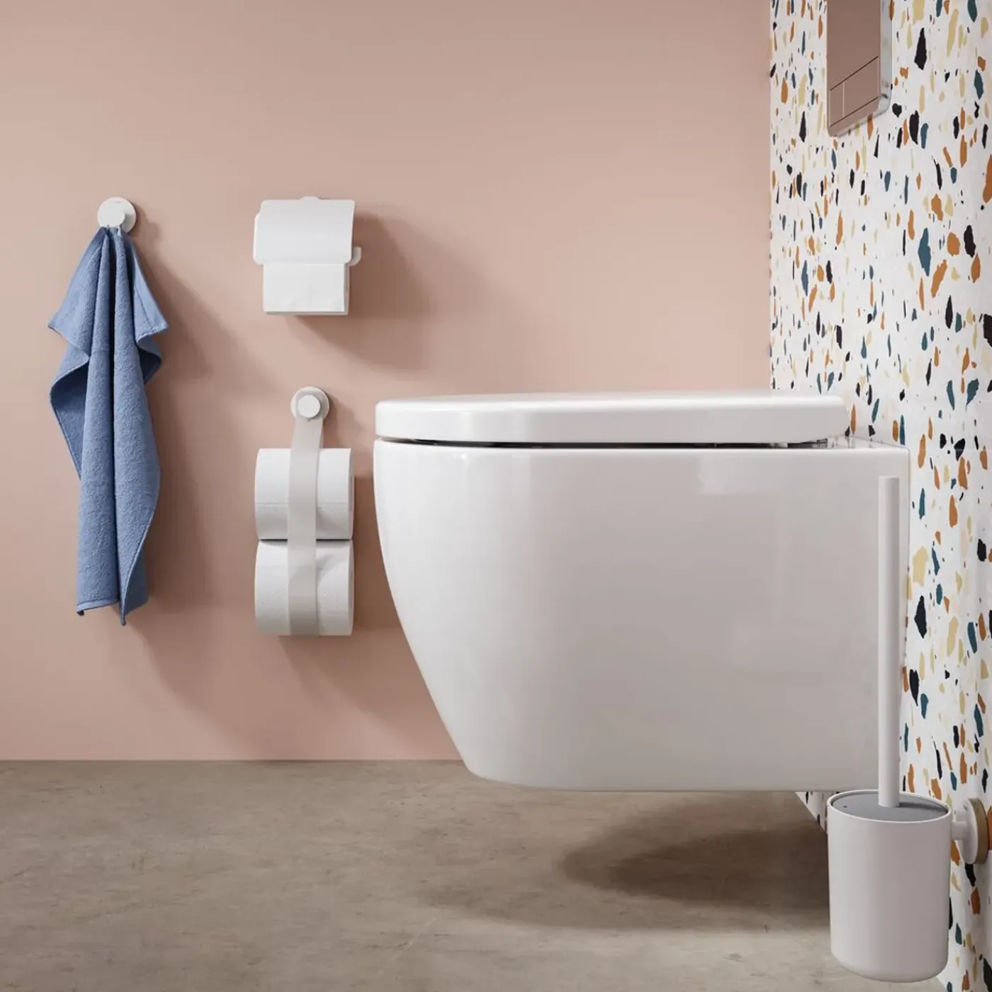 Tiger WC-bril Stax - Thermoplastisch - D-vorm - Softclose - Verstelbaar - Quick Release - Wit