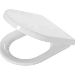Tiger WC-bril Stax - Thermoplastisch - D-vorm - Softclose - Verstelbaar - Quick Release - Wit