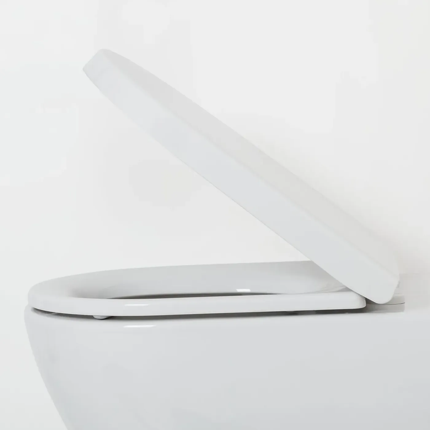 Tiger WC-bril Stax - Thermoplastisch - D-vorm - Softclose - Verstelbaar - Quick Release - Wit