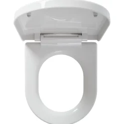 Tiger WC-bril Stax - Thermoplastisch - D-vorm - Softclose - Verstelbaar - Quick Release - Wit