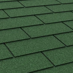 Timbela - Bitumineuze Dakspanen - T-green - Zwart Kleur - Bitumen Dakbedekking - 3m2