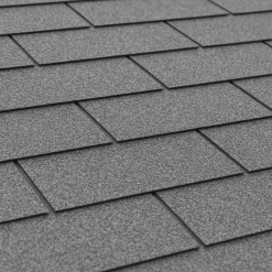 Timbela - Bitumineuze Dakspanen - T-grey - Zwart Kleur - Bitumen Dakbedekking - 3m2