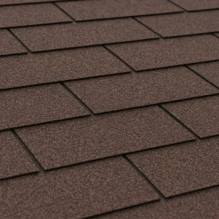 Timbela - Bitumineuze Dakspanen - T-brown - Zwart Kleur - Bitumen Dakbedekking - 3m2