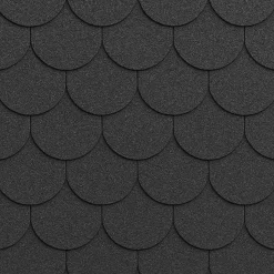 Timbela - Bitumineuze Dakspanen - B-black - Zwart Kleur - Bitumen Dakbedekking - 3m2