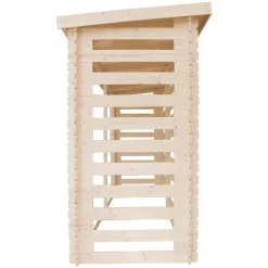 Timbela - Haardhout Opslagschuurtje - M203 - L112xl450xh199 Cm/ 4m2