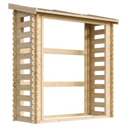 Timbela - Haardhout Opslagschuurtje - M201-1 - L86xl184xh200 Cm/ 0,9 M2