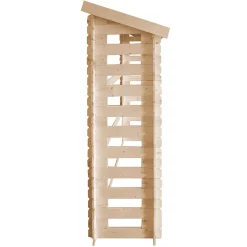 Timbela - Haardhout Opslagschuurtje - M201-1 - L86xl184xh200 Cm/ 0,9 M2