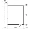 Timbela - Houten Tuinhuis, Houten Marktkraam - M150az - 263 X 336 Cm / 6 M²