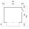 Timbela - Houten Tuinhuis, Houten Marktkraam - M150z - 263 X 336 Cm / 6 M2
