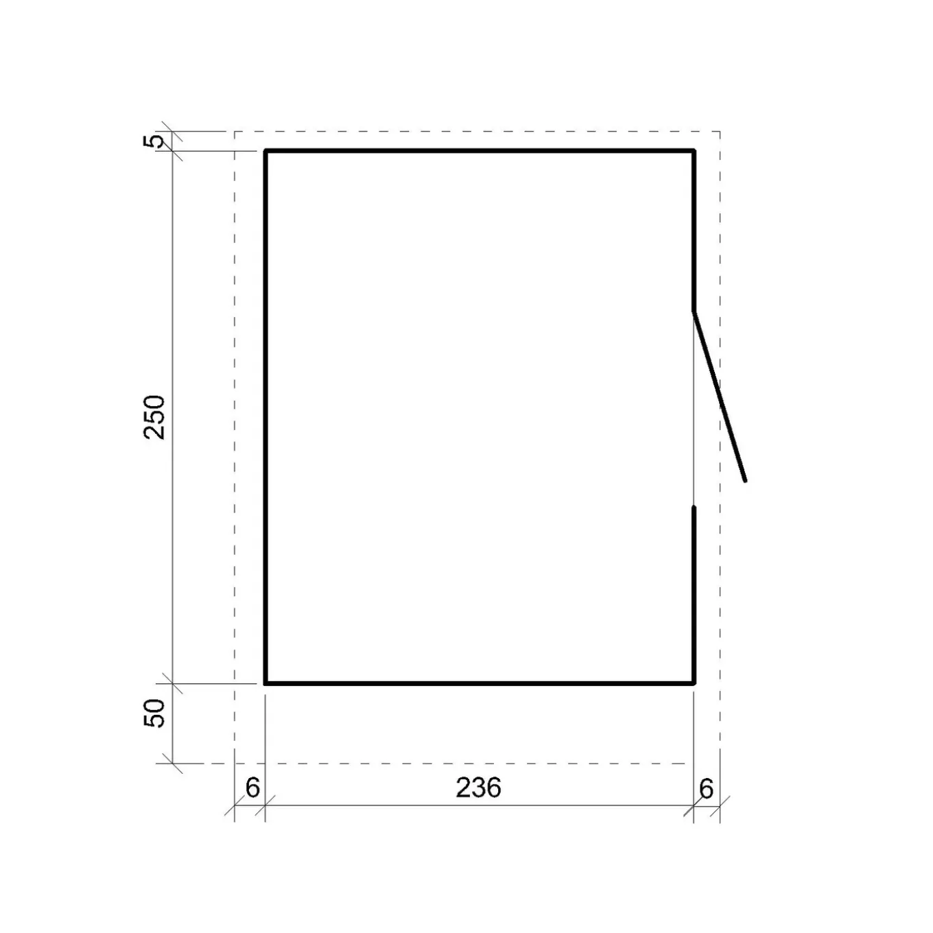 Timbela - Marktkraam Met Toonbank - M950-terra Brown - 5,9 M2 - Lp Smartside Paneelconstructie
