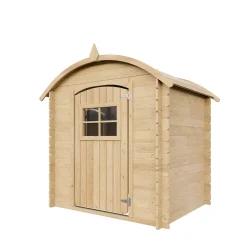 Timbela M505-1 - Houten Huis Voor Kinderen Zonder Vloer - 1,1m2 / 146x112xh145cm