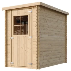 Timbela M306 - Houten Tuinschuur 2.63 M2 - Tuinhuis Voor Gereedschaps- En Fietsenstalling