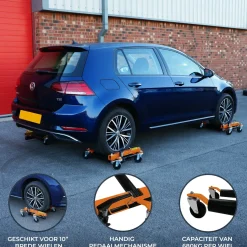 T-Mech Hydraulische Voertuigpositioneringsdollen - Set van 2