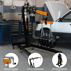 T-Mech Motorhef 2 Ton & Lastbalancer
