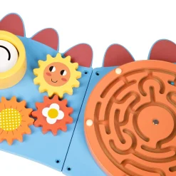 Tooky Toy Dinosaurus Activiteitenpaneel - Speelgoed Van Hout