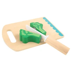 Tooky Toy Speelgoed Snijset Van Hout - Groente - 6-delig