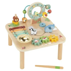 Tooky Toy Speeltafel Met Xylofoon En Dieren Van Hout