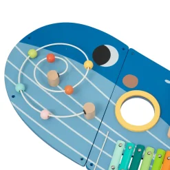 Tooky Toy Walvis Activiteitenpaneel - Speelgoed Van Hout