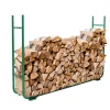 Toolland Verstelbaar houtrek voor brandhout en houtblokken, roestbestendig, breedte 150-220 cm, Groe