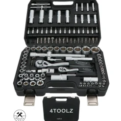 4toolz Doppenset 108-delig In Koffer - 72 Tands Ratels 1/2