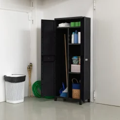 TOOMAX Garage Midi Utility Opbergkast Hoog - Antraciet