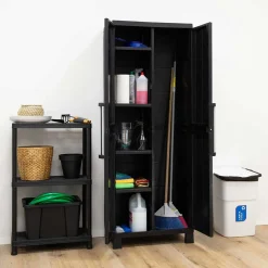 TOOMAX Garage Midi Utility Opbergkast Hoog - Antraciet
