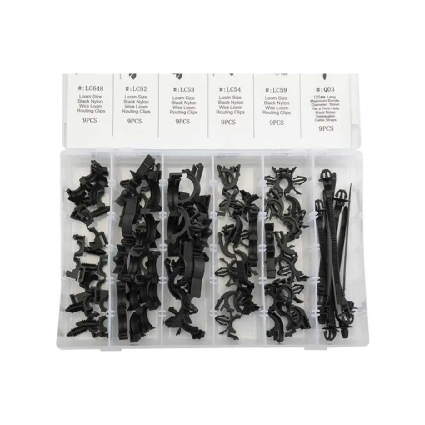 Topgear Kabelboom Geleiders Assortiment 54 Delig