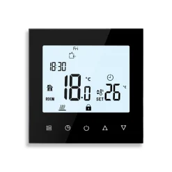 Touch-prf 78 Programmeerbare Thermostaat Wit Of Zwart