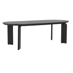 Tower Living - Allure Eettafel Deens Ovaal - 220 Cm - Donkerbruin