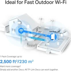 TP-link WiFi punt smart mesh Deco X50-Outdoor wit