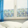 Transform Zelfklevende Raamfolie - Glas in Lood Blauw - 45 x 200 cm