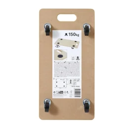 Overig Transportroller - 28,9x57,4cm - 150kg - Hout - Antislip