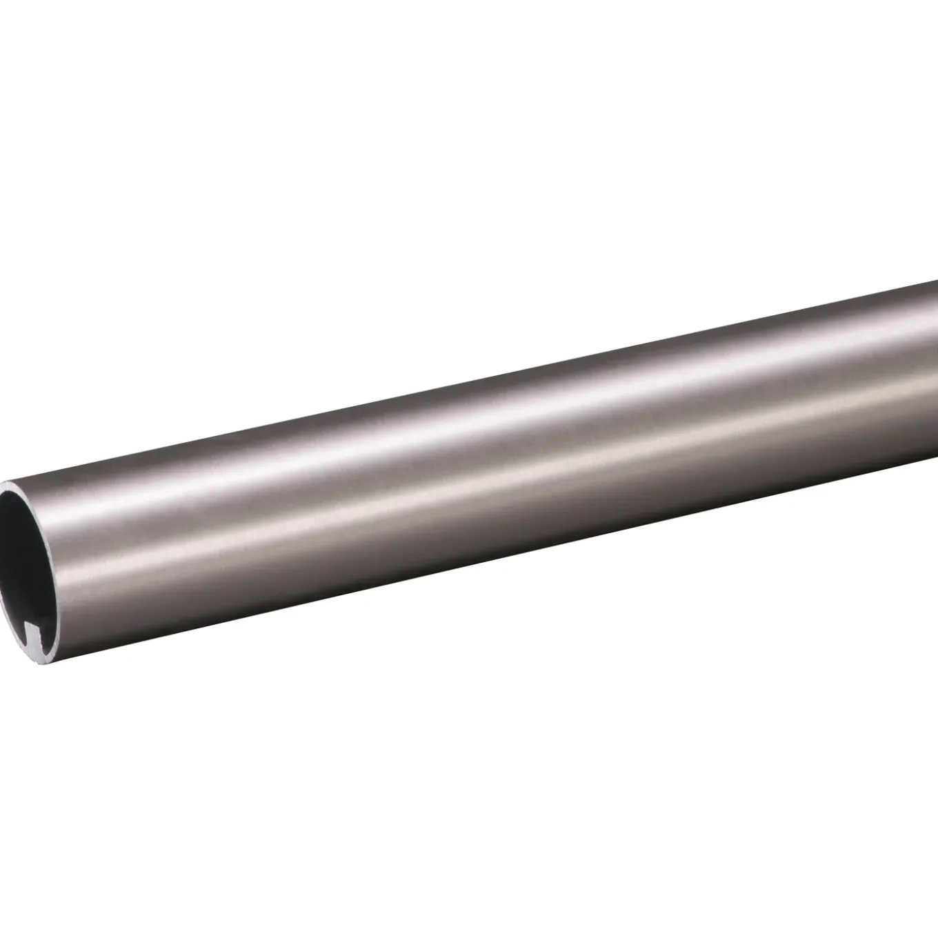 Trapleuning - RVS-look - Geborsteld - 270cm - Ø 45mm