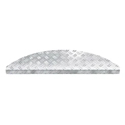 Trapmat Aluminium Steeltred 17x60cm 16 stuks