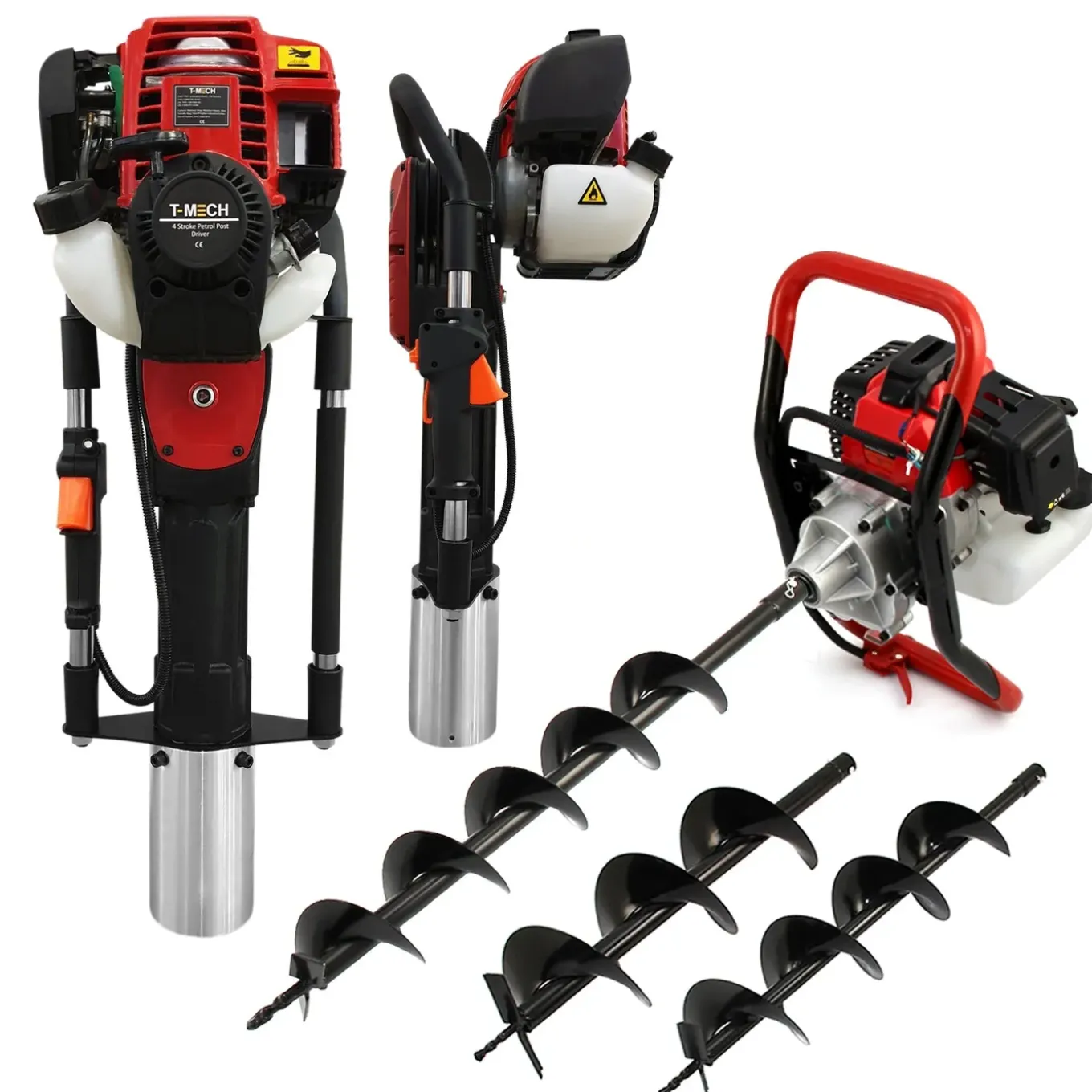 4-traps postvijzel en aandrijving - T-MECH
