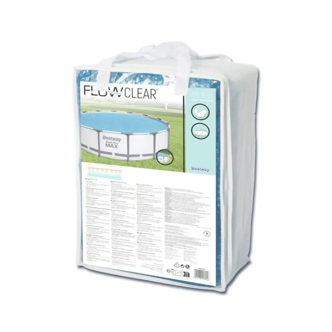 Bestway Trigano - Ronde Bubbelafdekking Voor Zwembad - Model Binnen - Ø 4,17 M