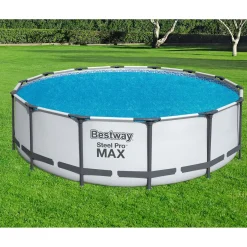 Bestway Trigano - Ronde Bubbelafdekking Voor Zwembad - Model Binnen - Ø 4,17 M