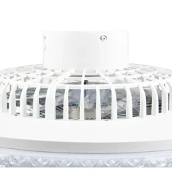 Trio - Plafondventilator Harstad - Zilver - 60x60x18 Cm