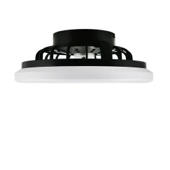 Trio - Plafondventilator Rotsund - Zwart - 38x38x14 Cm