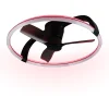 Trio - Plafondventilator Stockholm - Zwart Mat - 73.5x73.5x23 Cm